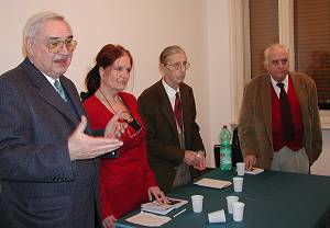 Giorgio Candot, Annamaria Borghese, Carlo Ventura e Sergio Brossi