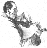 Schizzo di violinista